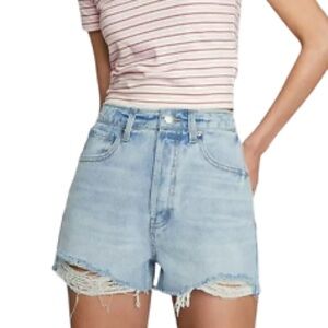 high waisted jean shorts women’s size 4 27”